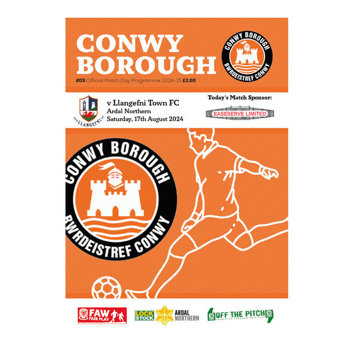 2024/25 #03 Digital Conwy Borough v Llangefni Town 17.08.24 Digital Programme