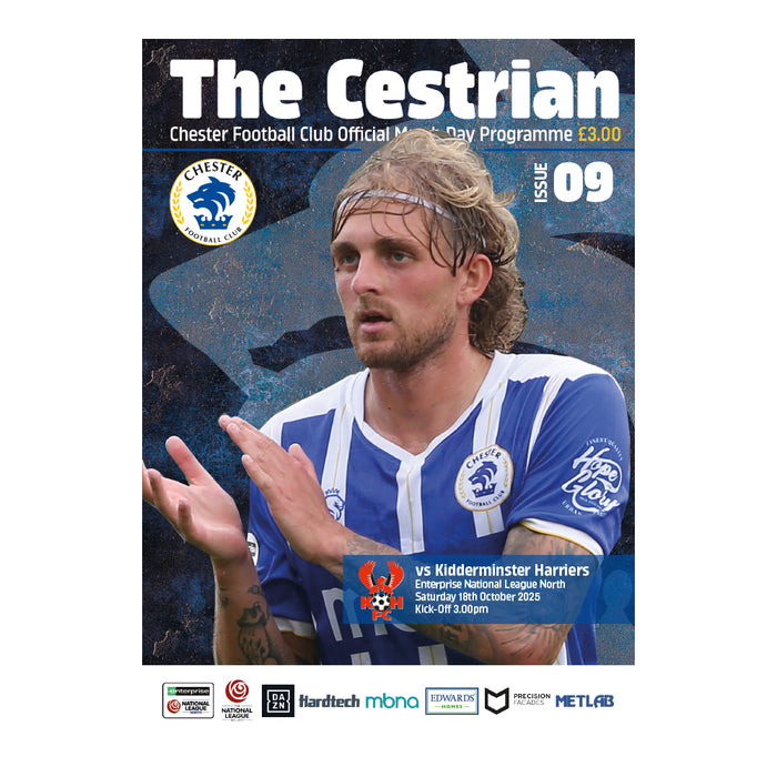 2025/26 #09 Digital Chester v Kidderminster Harriers 18.10.25 National League North Digital Programme