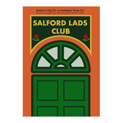 2023/24 #09 Salford City v Swindon Town SkyBet League 2 21.10.23 Programme