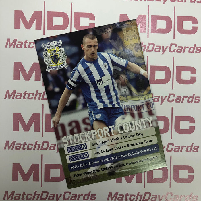 Stockport County Joe Connor Trading Card