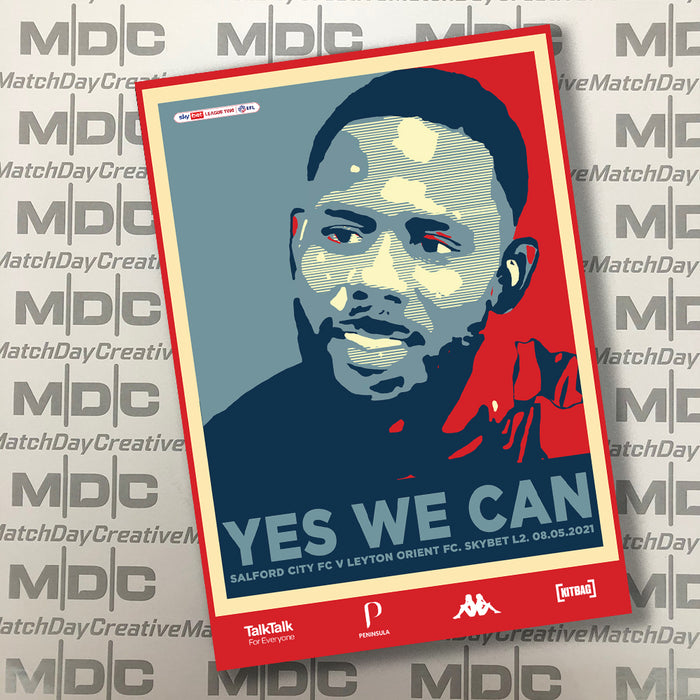 2020/21 #25 Salford City v Leyton Orient SkyBet League 2 08.05.21 Programme