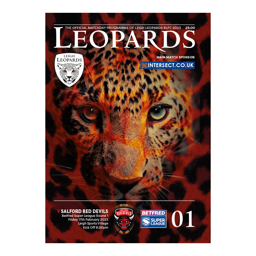 Leigh Leopards Super League Programmes