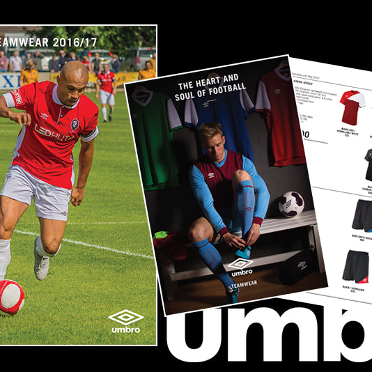 Case Study: Umbro Teamwear Catalogues 2016-17