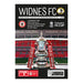 2023/24 #01 Widnes v Longridge Town FA Cup 05.08.23 Printed Programme