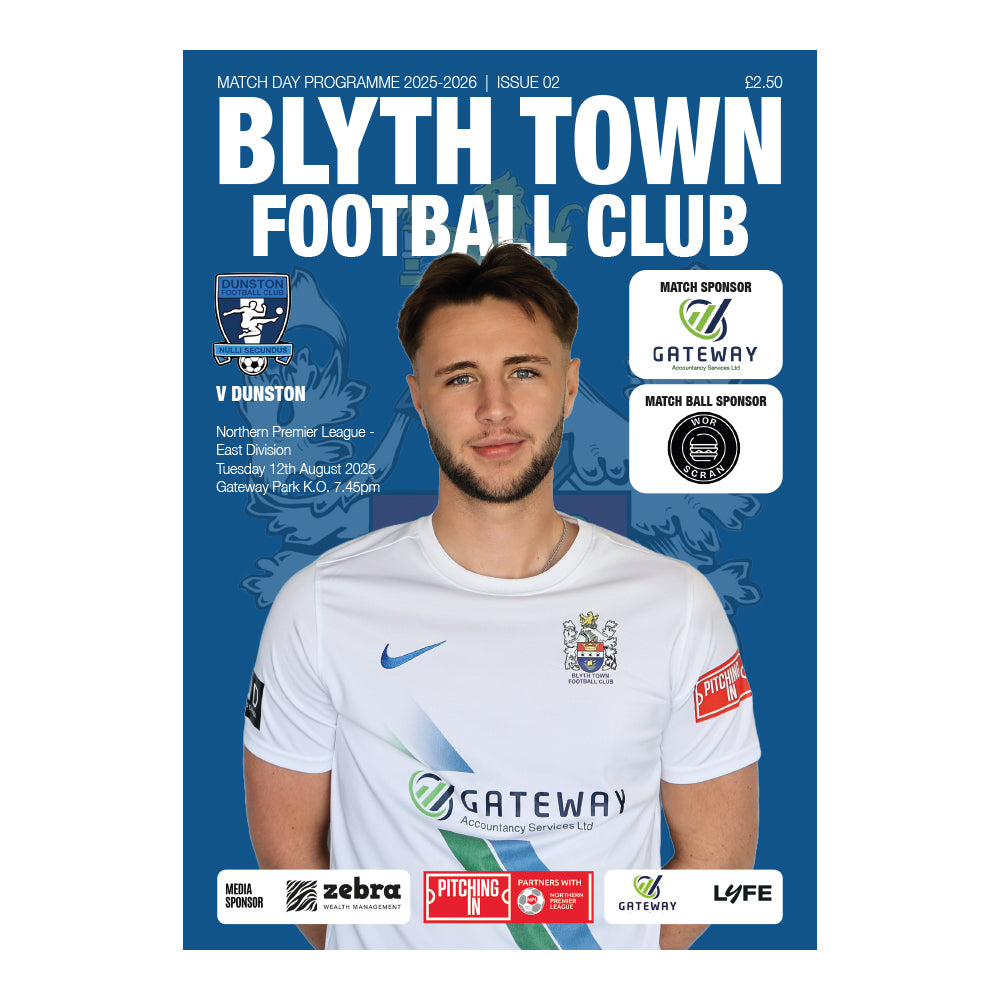 Blyth Town Football Programmes