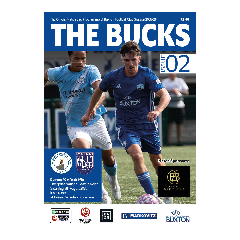 Buxton Football Club Programmes