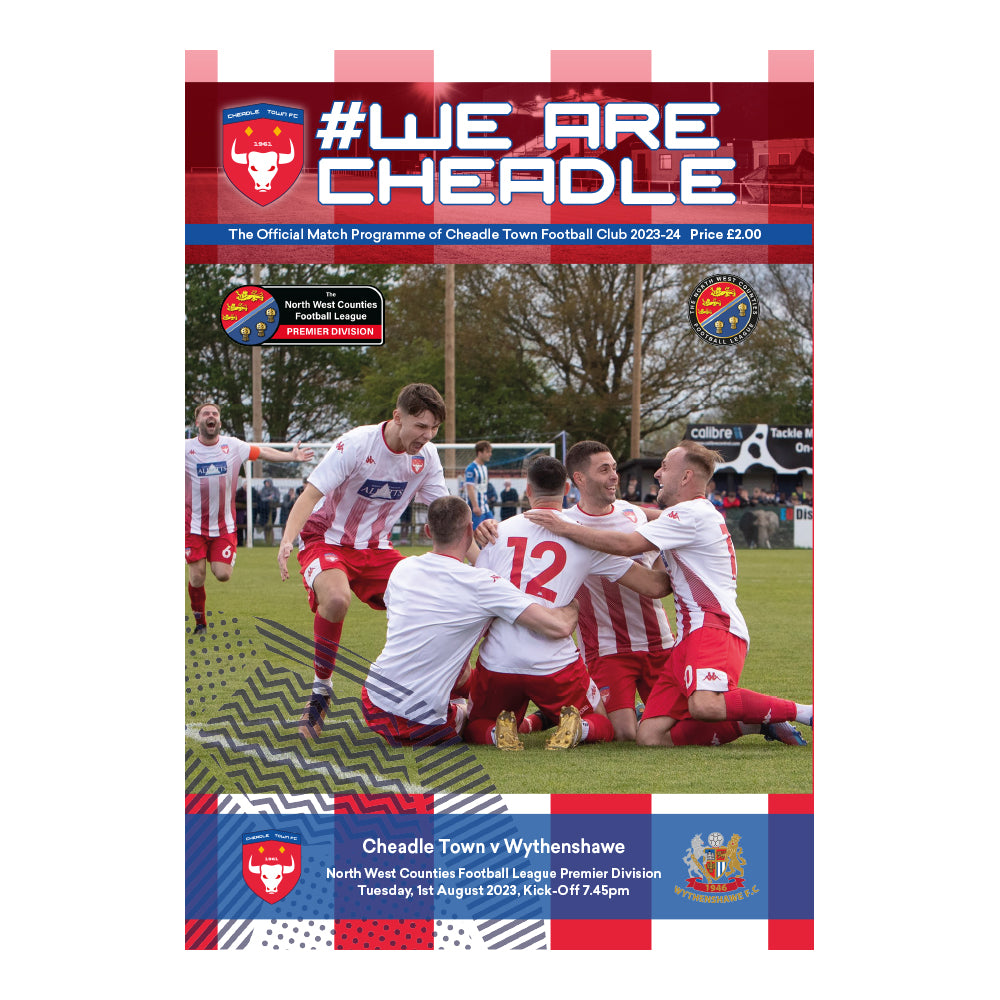 Cheadle Town Football Club Programmes