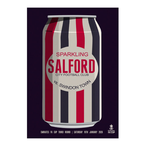 2025/26 #02 Salford City v Swindon Town FA Cup 20.01.26 Printed Programme