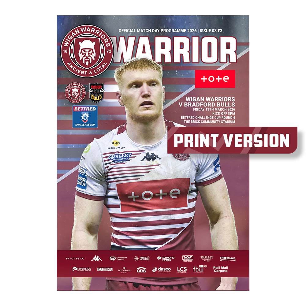 Wigan Warriors Rugby Programmes