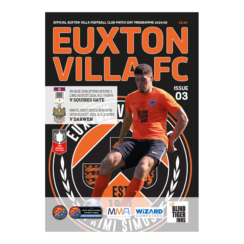 Euxton Villa Football Club Programmes