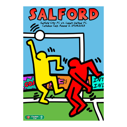 2023/24 #03 Salford City v Leeds United Carabao Cup Round 2 29.08.23 Programme