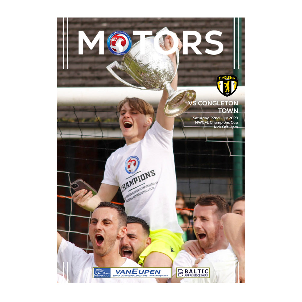 2023/24 #03 Vauxhall Motors v Congleton Town NWCFL Champions Cup 22.07 ...