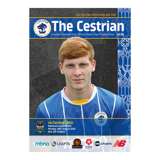 2023/24 #05 Digital Chester v Farsley Celtic 28.08.23 National League North Digital Programme