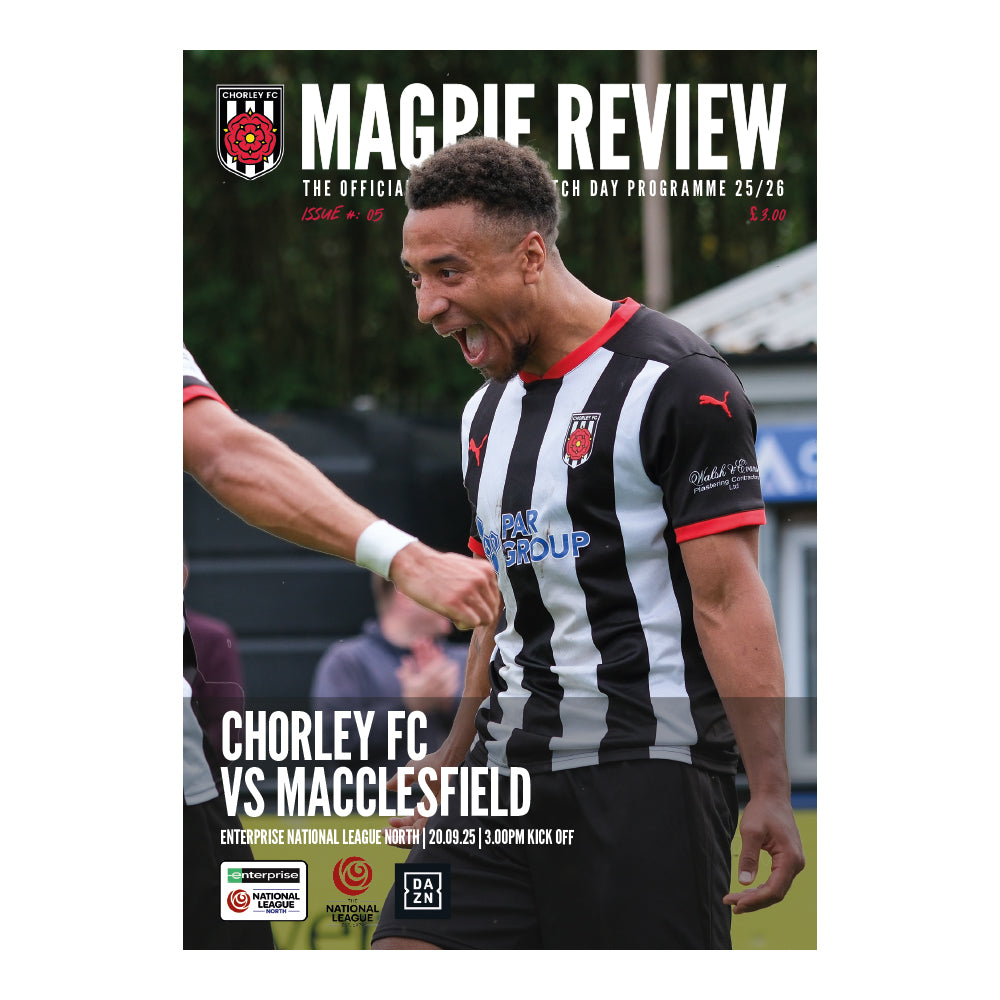 Chorley Football Club Programmes