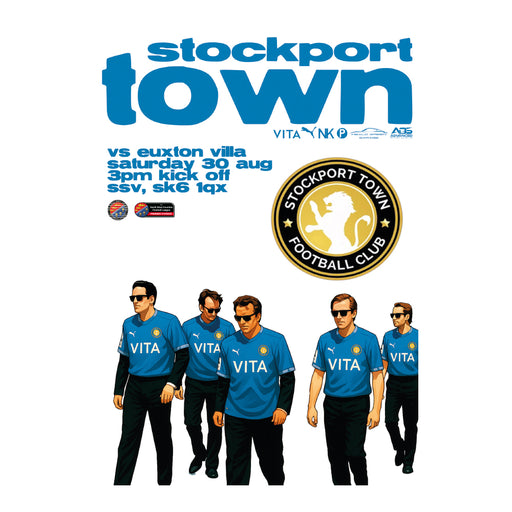 2025/26 #04 Digital Stockport Town v Euxton Villa NWCFL 30.08.25 Digital PDF Programme