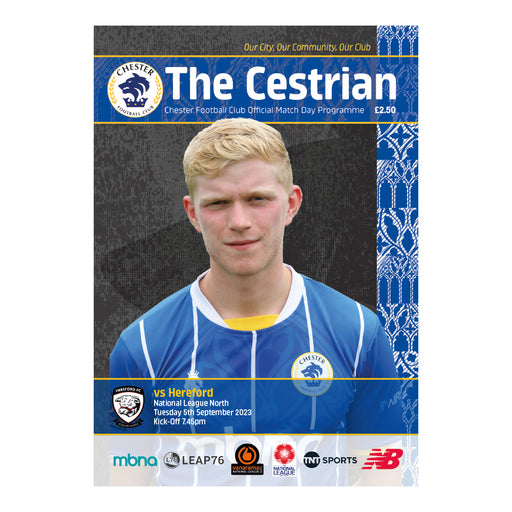 2023/24 #06 Digital Chester v Hereford 05.09.23 National League North Digital Programme