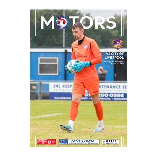 2023/24 #06 Vauxhall Motors v City of Liverpool NPL West 28.08.23 Programme