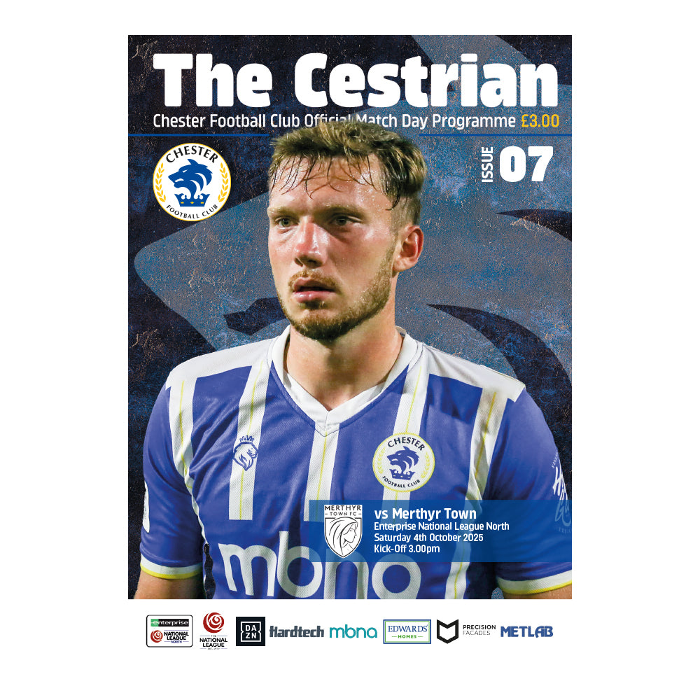 Chester Football Club Programmes