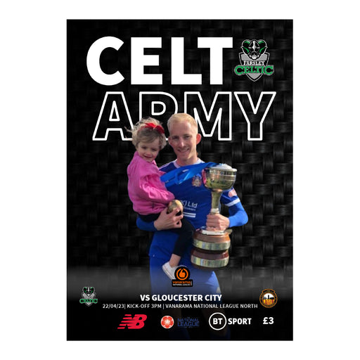 2022/23 #07 Farsley Celtic v Gloucester City National League North 22.04.23 Printed Programme