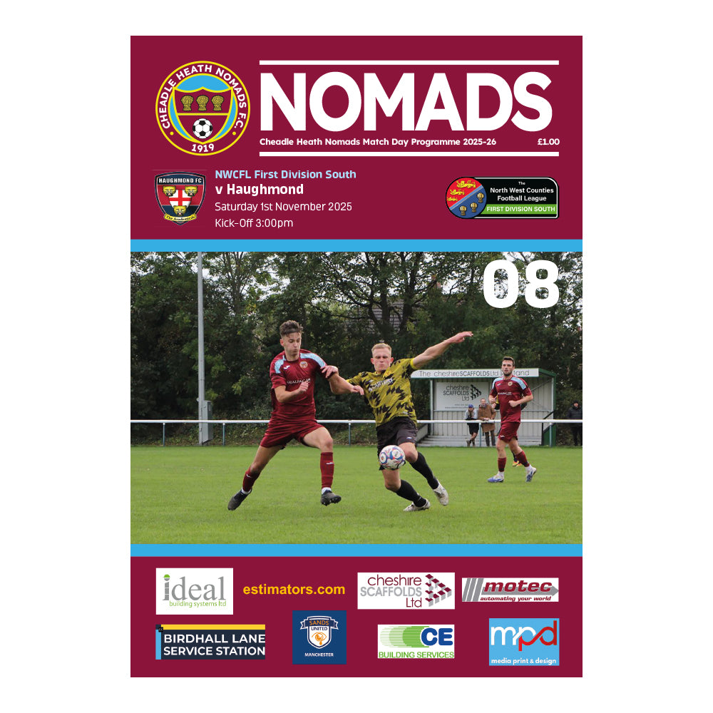 Cheadle Heath Nomads Football Club Programmes