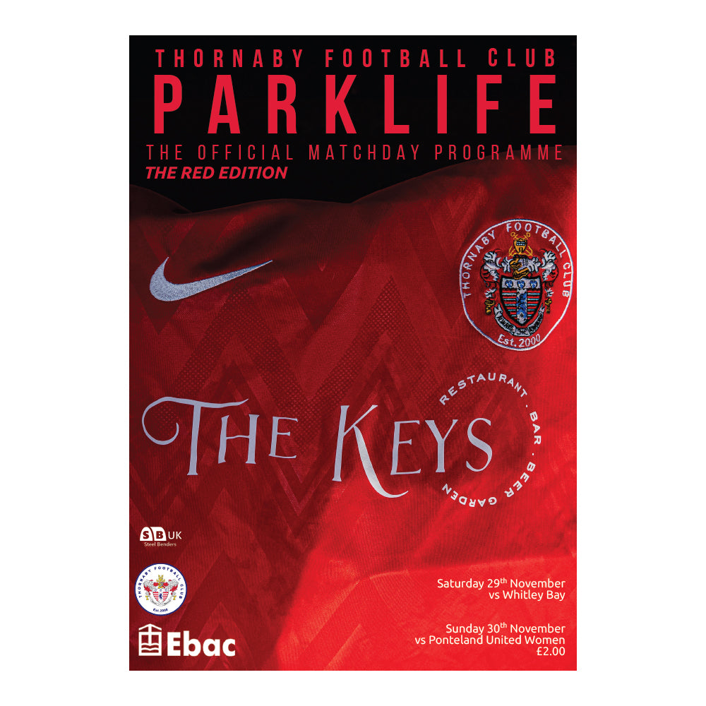 Thornaby Football Club Programmes