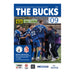 2025/26 #09 Buxton v Alfreton Town National League North 25.10.25 Programme