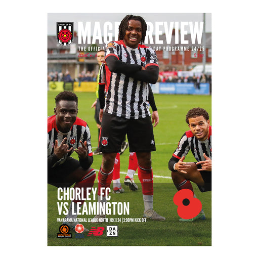 2024/25 #09 Chorley v Leamington National League North 09.11.24 Printed Programme