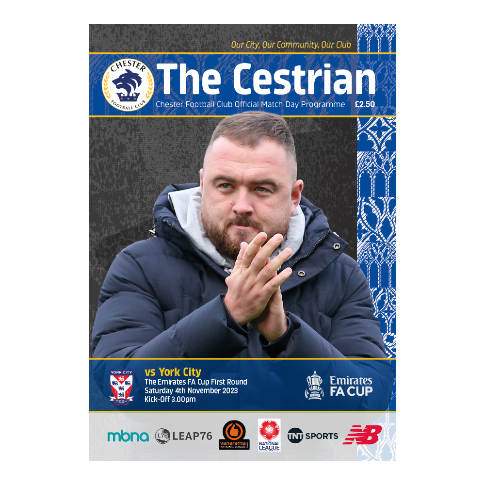 Chester Football Club Programmes