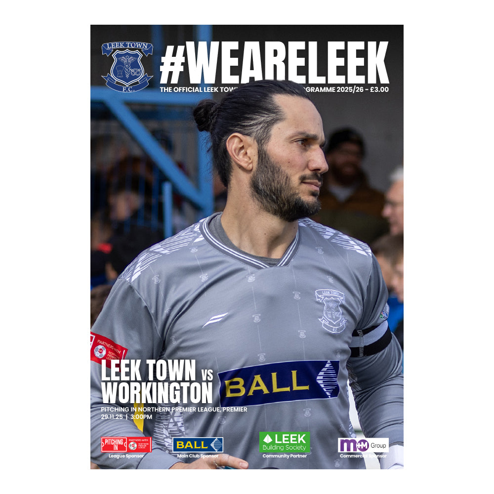 Leek Town Football Club Programmes
