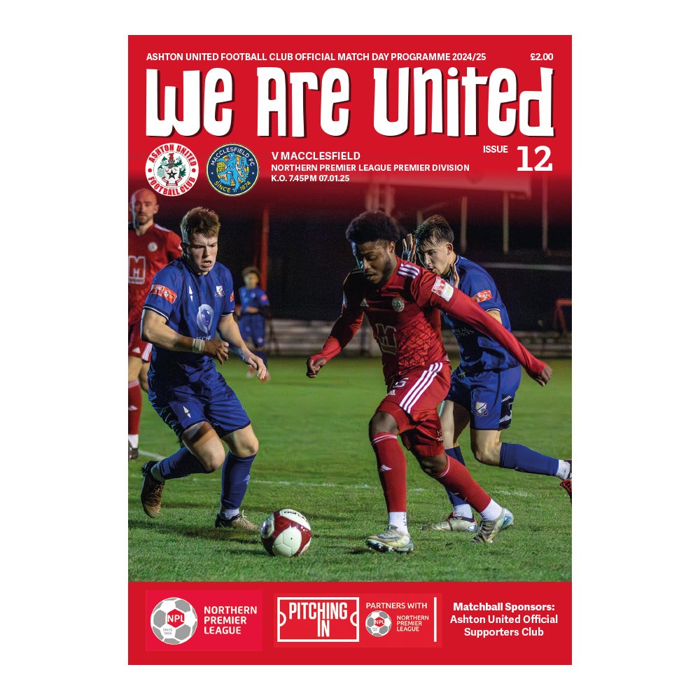 Ashton United Football Club Programmes
