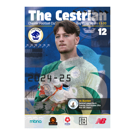 2024/25 #12 Digital Chester v Buxton 22.10.24 National League North Digital Programme