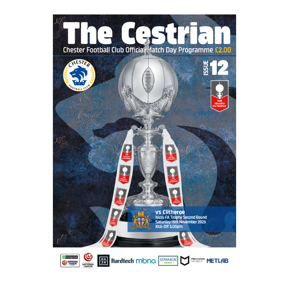 Chester Football Club Programmes