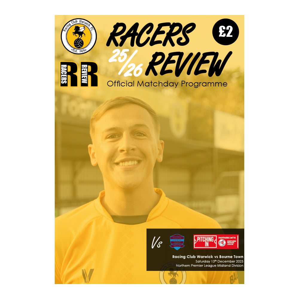 Racing Club Warwick Football Club Programmes