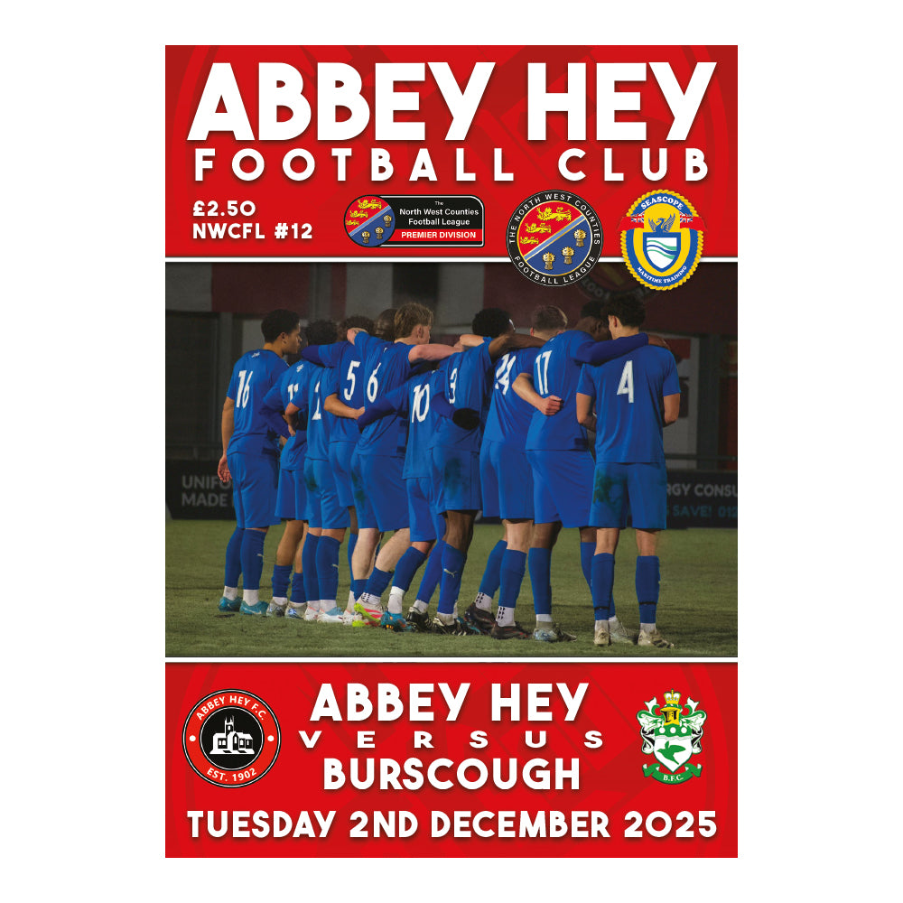 Abbey Hey Football Club Programmes