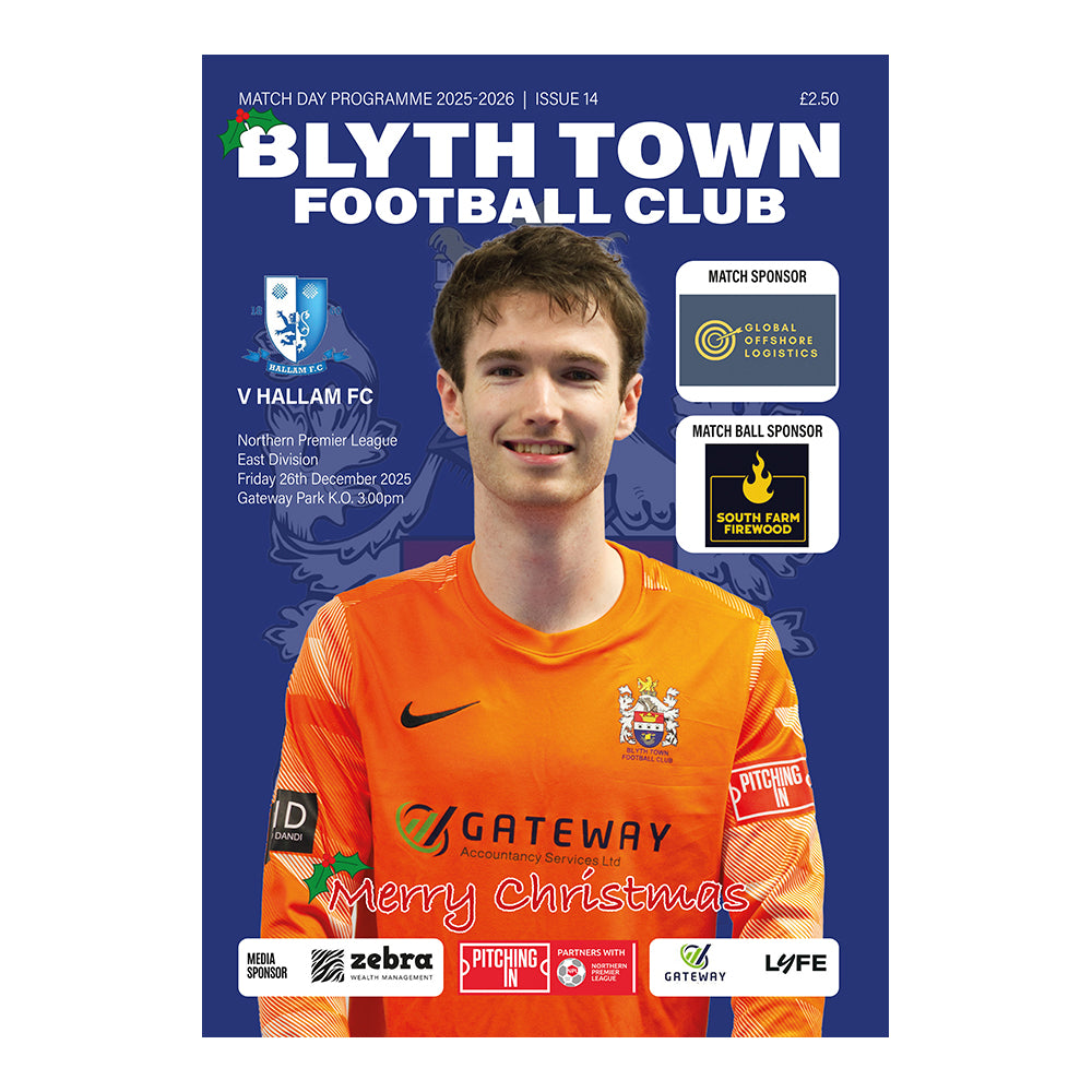 Blyth Town Football Programmes