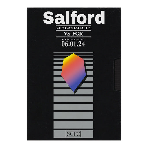2023/24 #14 Salford City v Forest Green Rovers SkyBet League 2 06.01.24 Programme