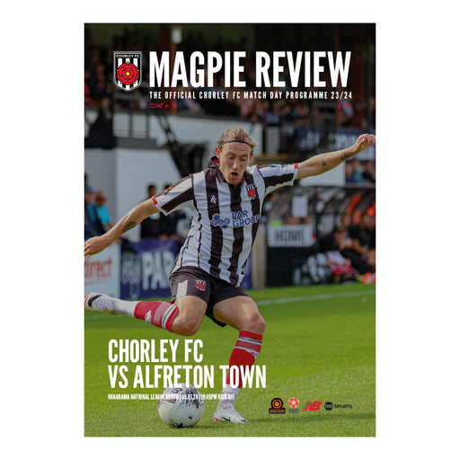 2023/24 #16 Chorley v Alfreton Town National League North 30.01.24 Printed Programme