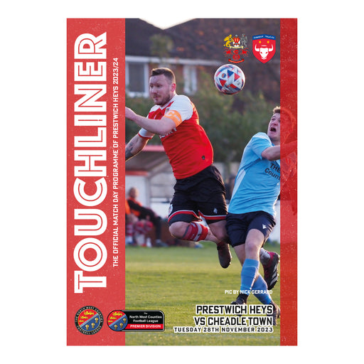 2023/24 #17 Prestwich Heys v Cheadle Town 28.11.23 NWCFL Programme