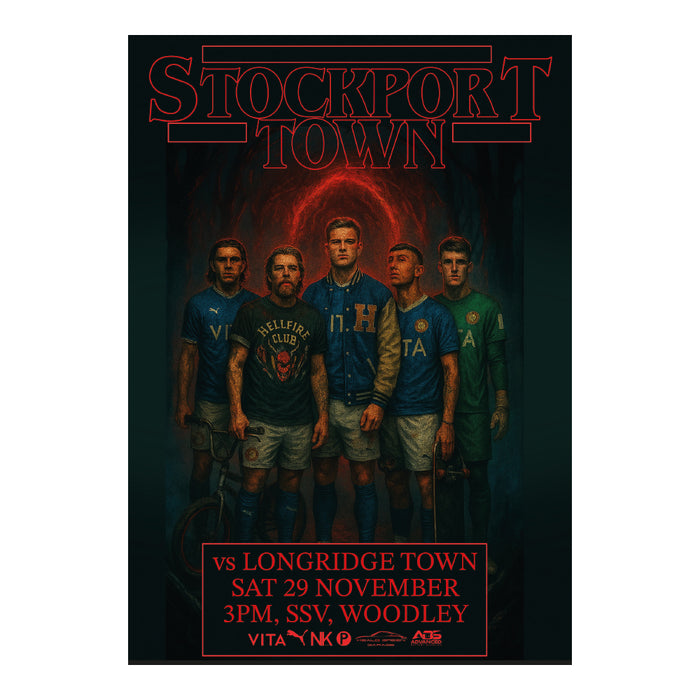 2025/26 #18 Stockport Town v Longridge Town NWCFL 29.11.25 Printed Programme