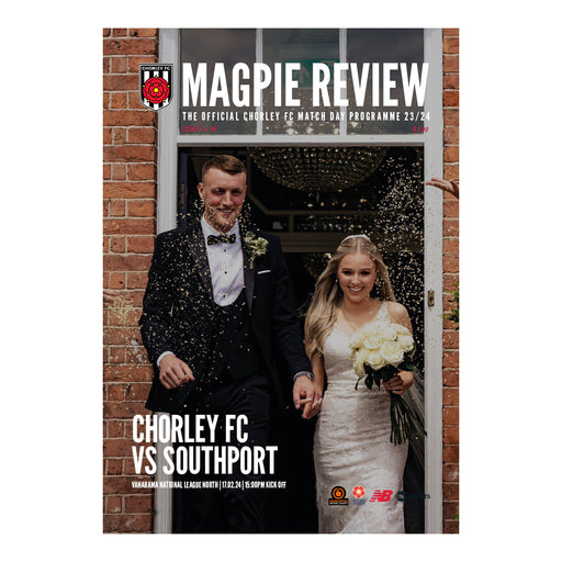 2023/24 #19 Chorley v Southport National League North 17.02.24 Printed Programme