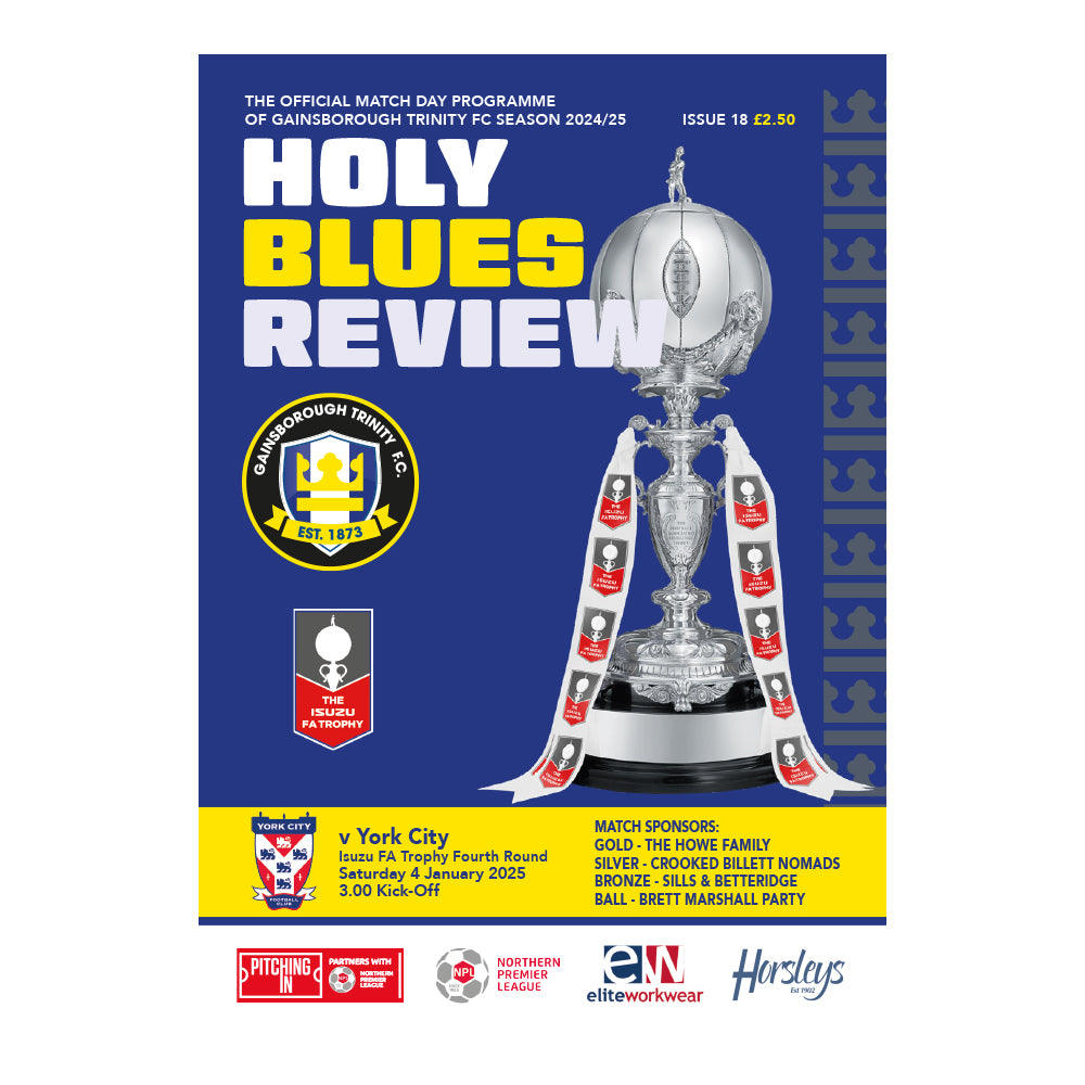 Gainsborough Trinity Football Club Programmes