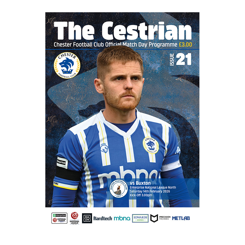 Buxton Football Club Programmes