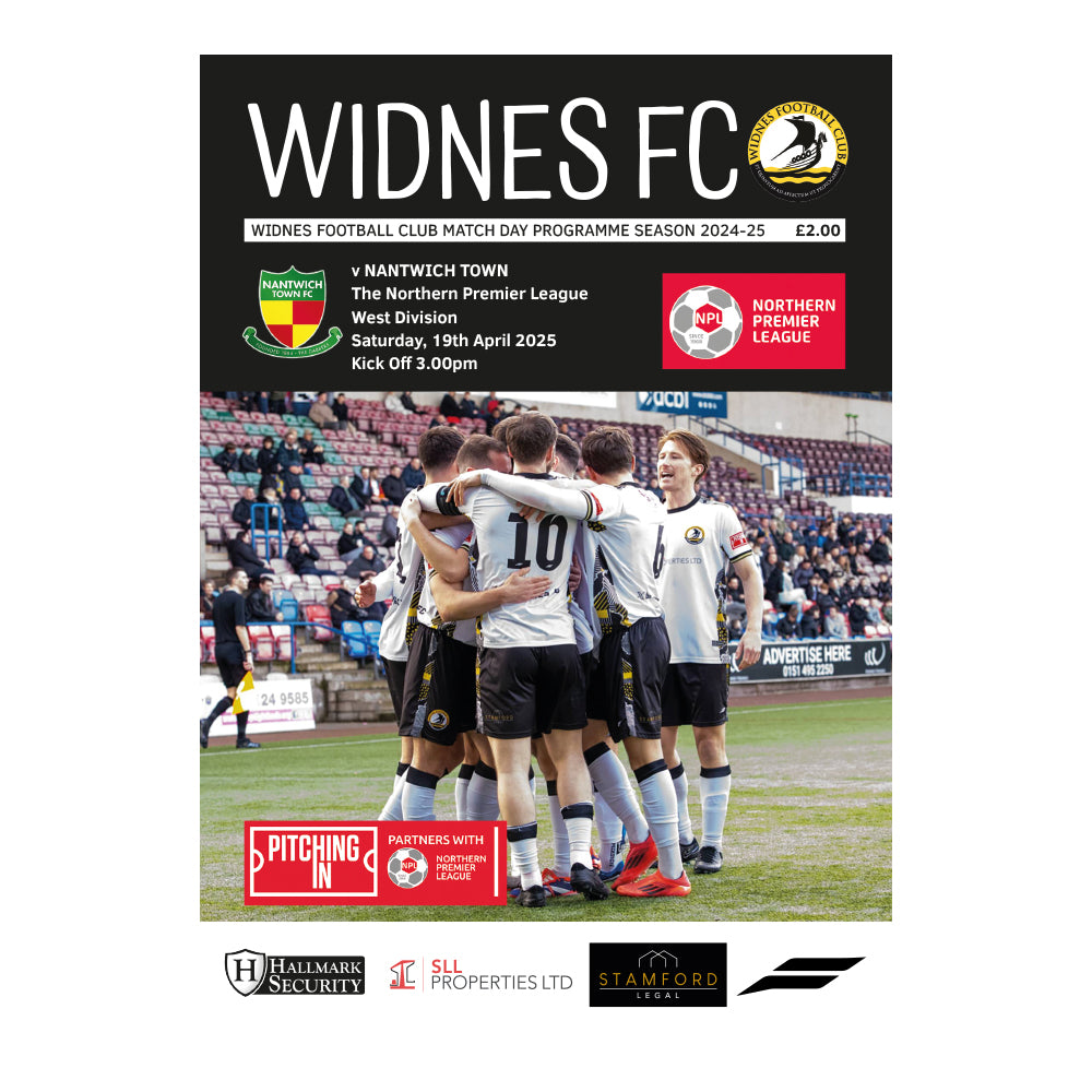 Widnes Football Club Programmes