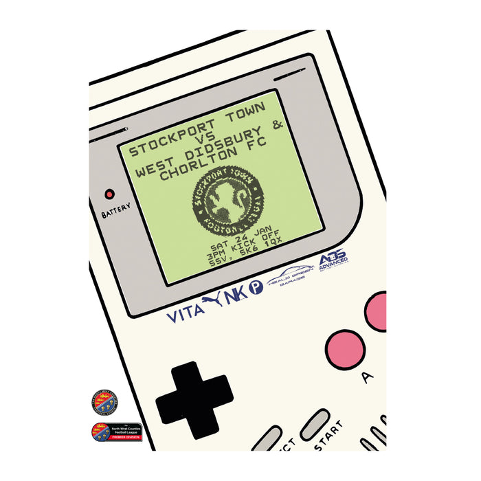 2025/26 #22 Digital Stockport Town v West Didsbury & Chorlton NWCFL 24.01.26 Digital PDF Programme