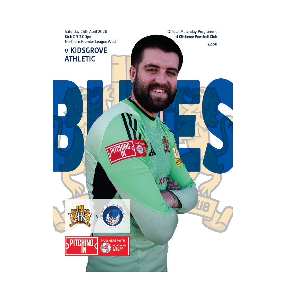 Clitheroe Football Club Programmes