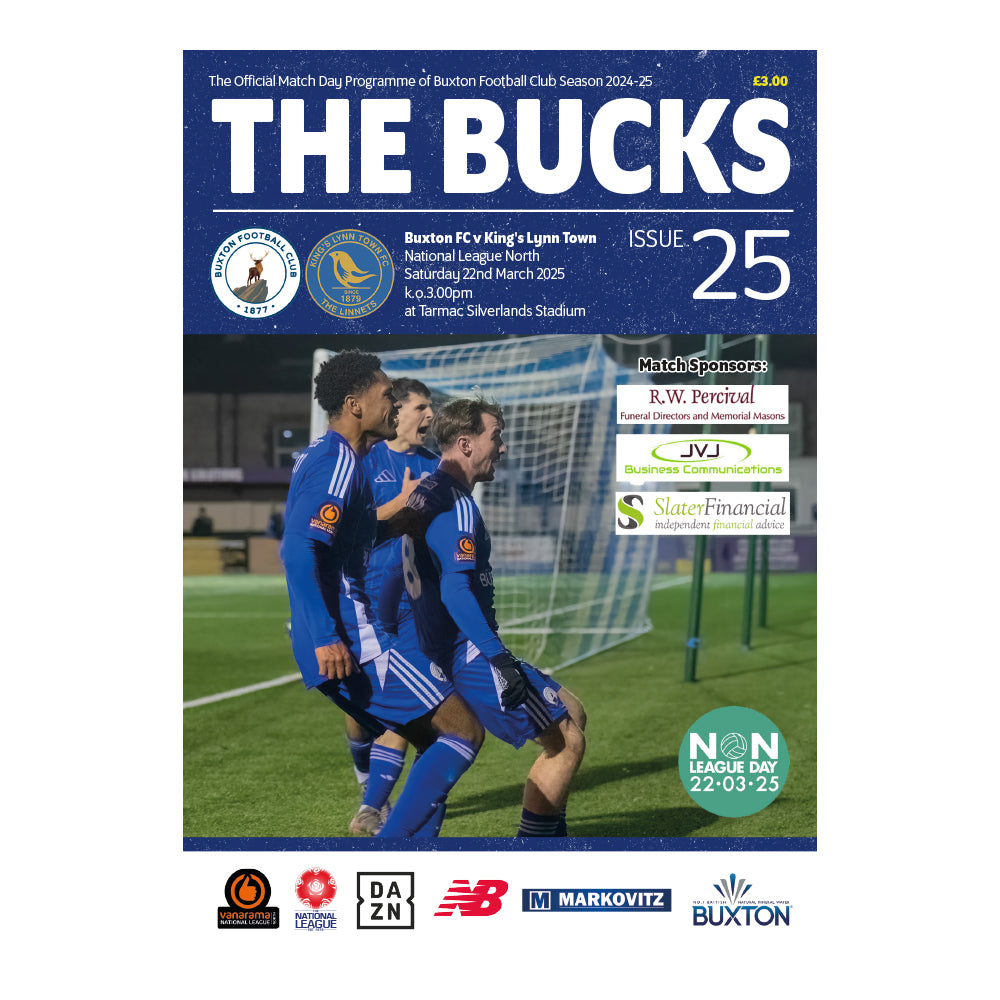 Buxton Football Club Programmes