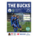 2024/25 #25 Buxton v King's Lynn Town National League North 22.03.25 Programme
