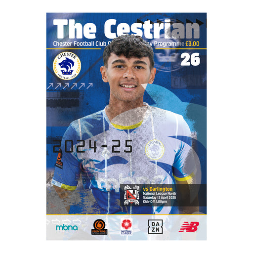 2024/25 #26 Digital Chester v Darlington 12.04.25 National League North Digital Programme