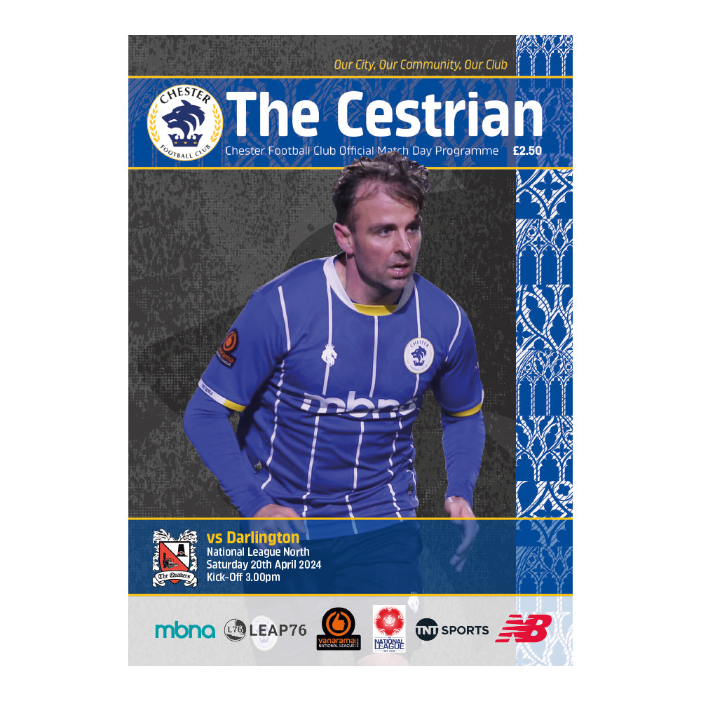 Chester Football Club Programmes