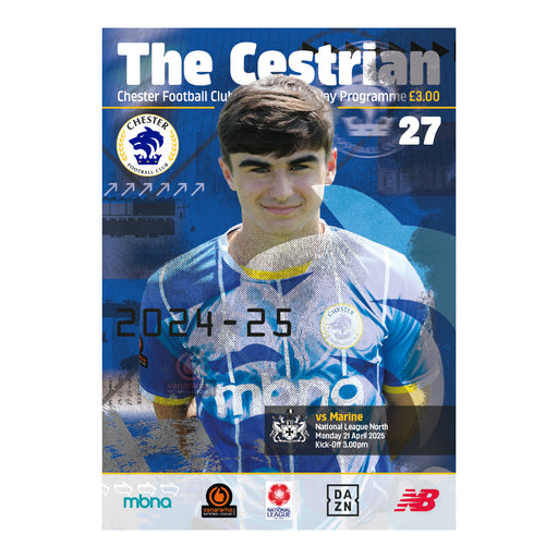 2024/25 #27 Digital Chester v Marine 21.04.25 National League North Digital Programme